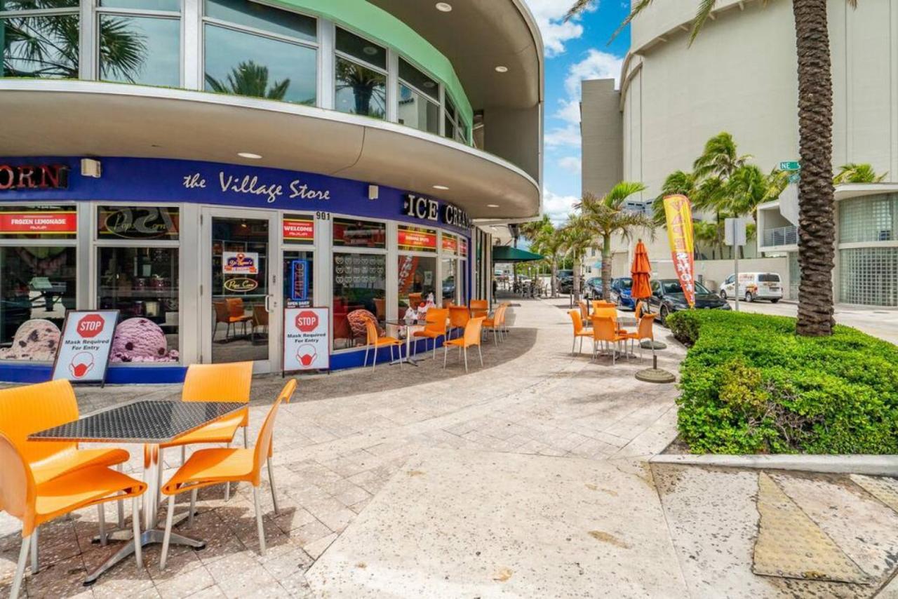 The Purple Pelican Beachfront With Ocean Balcony Unit 1 فورت لودرديل المظهر الخارجي الصورة